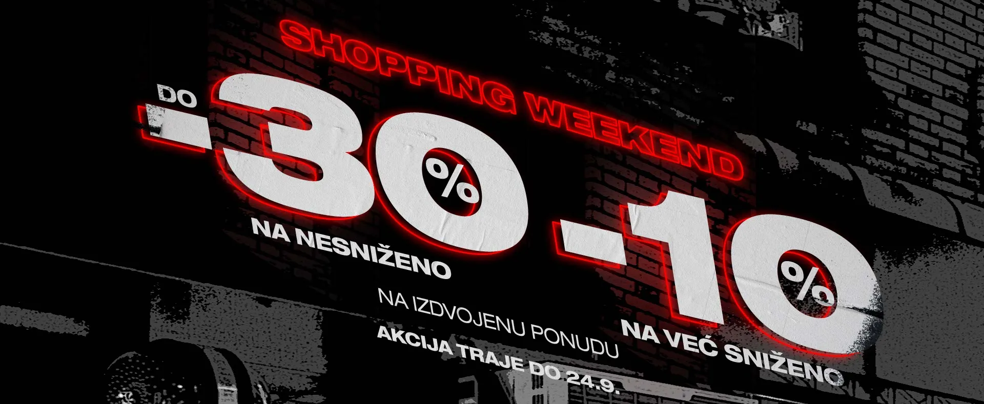 Shopping weekend 24.-22.9.